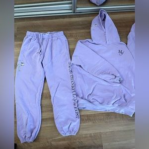 WORN ONCE. The Mayfair Group “I’m So Thankful You Exist” sweat set.